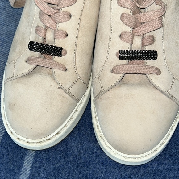 Brunello cucinelli very soft nubuck leather and wool shoes size 8 - 38 - Picture 6 of 13